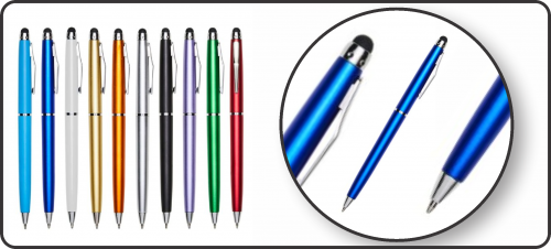 Caneta Plástica Touch Queridinha