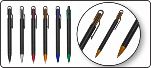 Caneta Plástica Moderna